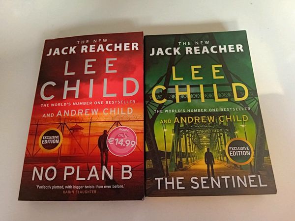 Lee Child Thriller Books Exclusive Editions x2