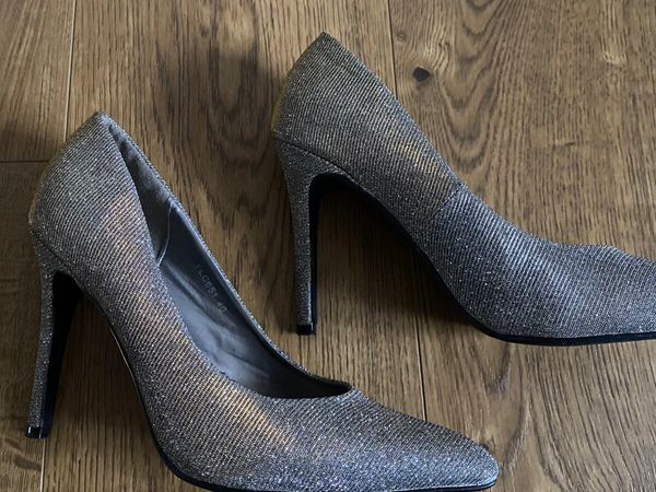 Women’s Sparkly Party High Heels | Size 7