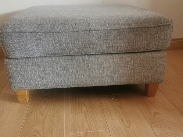 DFS Quality large fabric footstool
