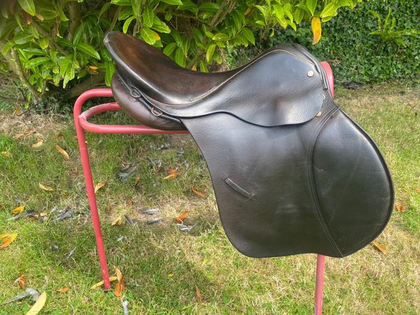 Jefferies leather saddle