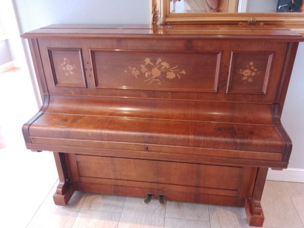 C. Bechstein upright piano