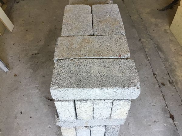 4” solid concrete blocks x 34