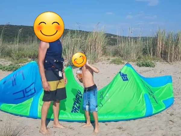 Crazyfly Kite (10) with Board, Sick Bar and pump