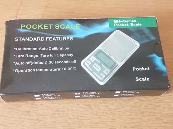 Pocket Scales 0.01 - 500 gm