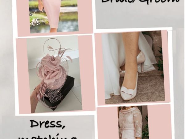 Mother of Bride/Groom Dress, Hat,Shoes&Handbag