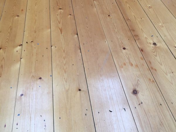 Pine floor
