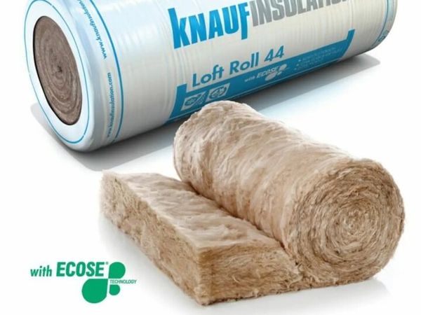 Knauf roll insulation 200mm 5 rolls