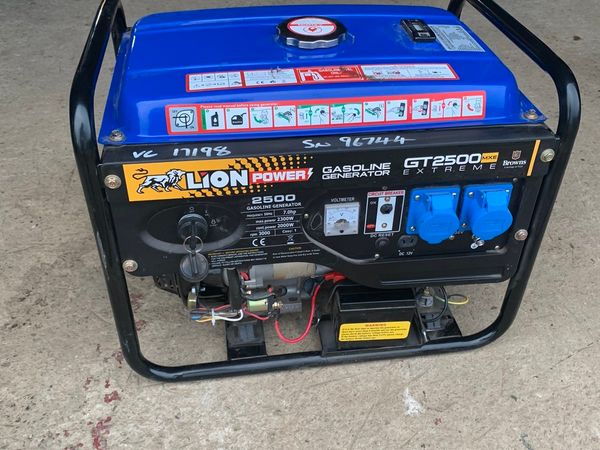 New petrol generator 2.5kva