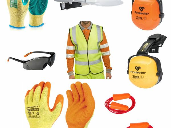 Security Site PPE Kit Pack Gloves, Goggles, Etc