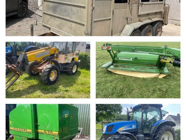 Online timed machinery auction