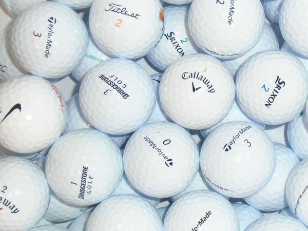 Branded Mix of Lake Golf Balls x 50 Balls
