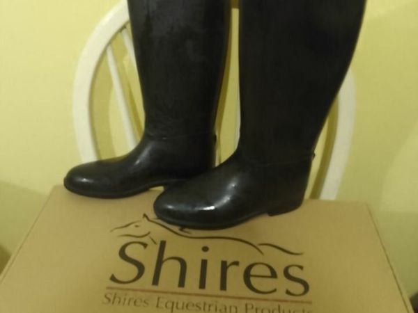 Rubber riding boots 37