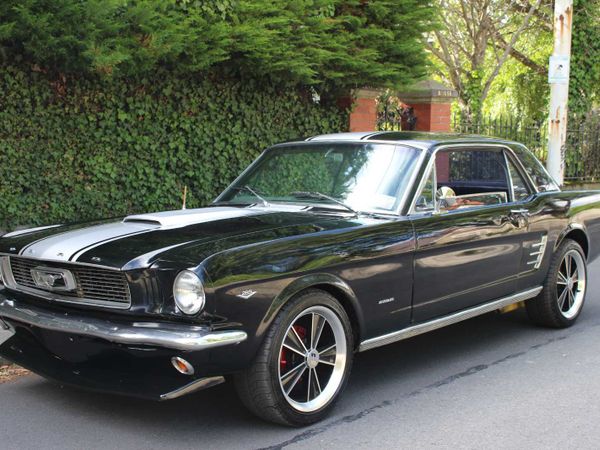 Ford Mustang Coupe, Petrol, 1966, Black