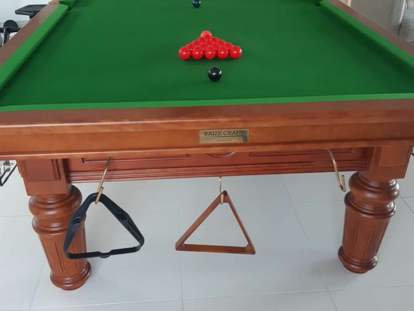 10x5 steel blocked as new snooker table