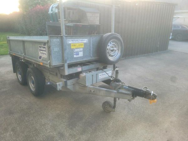 8x5 electric tipping trailer Ifor williams