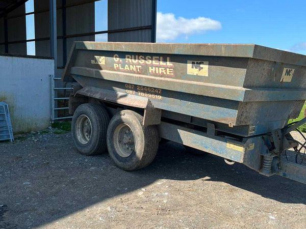 Dump trailer 14 and 16 ton NC
