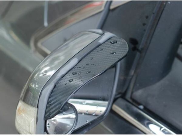 Car Side Mirror Cover Rain Board Shade Eyebrow