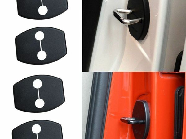 For VW Black 4Pcs Decor Accessory Car Door Anti Ru