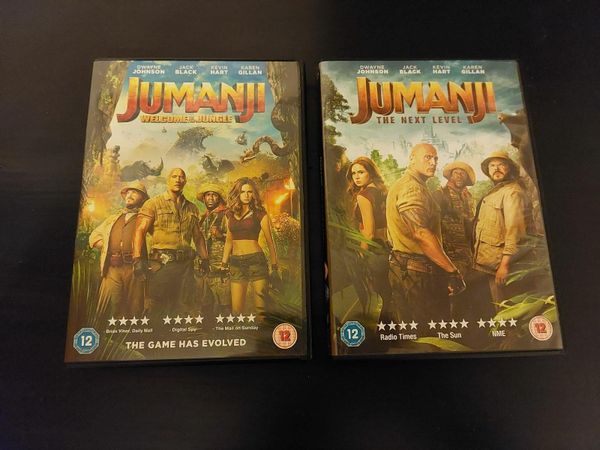 2 x Jumanji DVD's