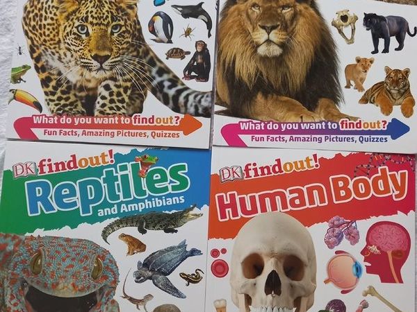 Dk Find Out Information Books Age 7 plus 10 Titles
