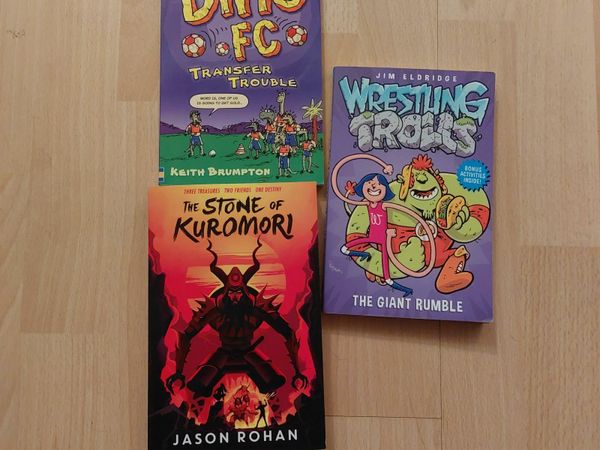3 x books for age 8+