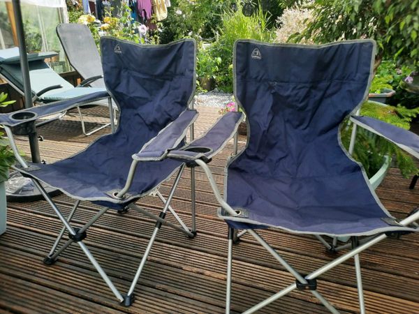 Two Euro Hike Camp site Chairs