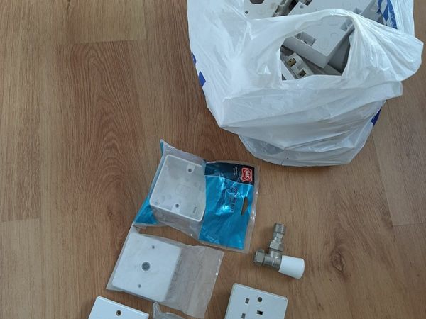 Bag of plugs, sockets, vents
