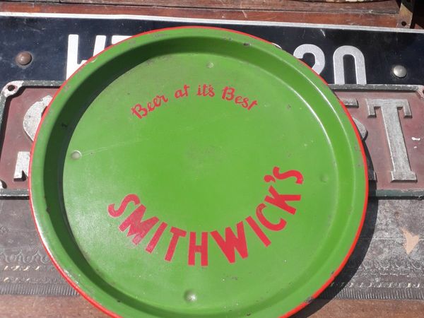 Vintage Guinness Smithwicks Drinks Tray