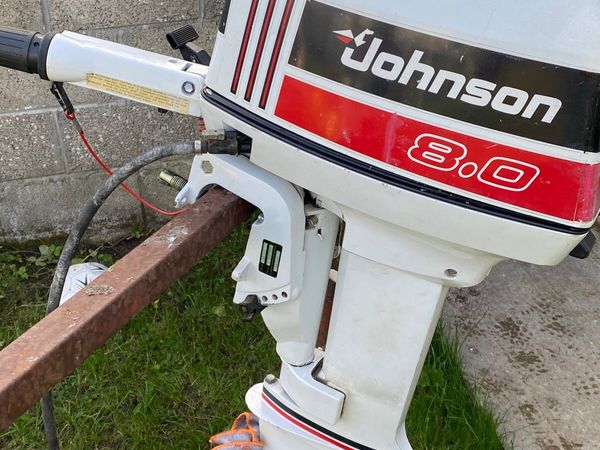 Johnson 8hp outboard