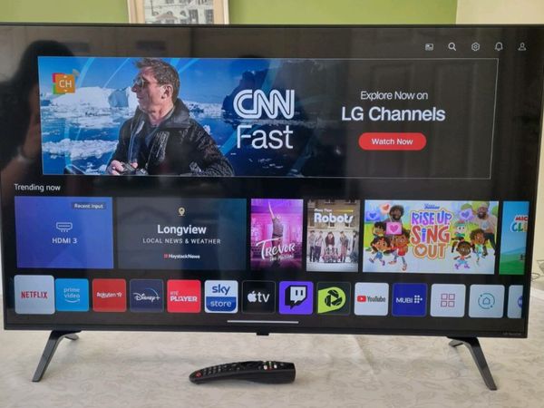 2022 LG 43" 4K NanoCell Smart TV