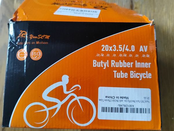 Fat tyre inner tube 20 X 3.5/4 buttyl rubber