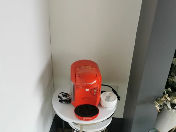 coffee machine and table