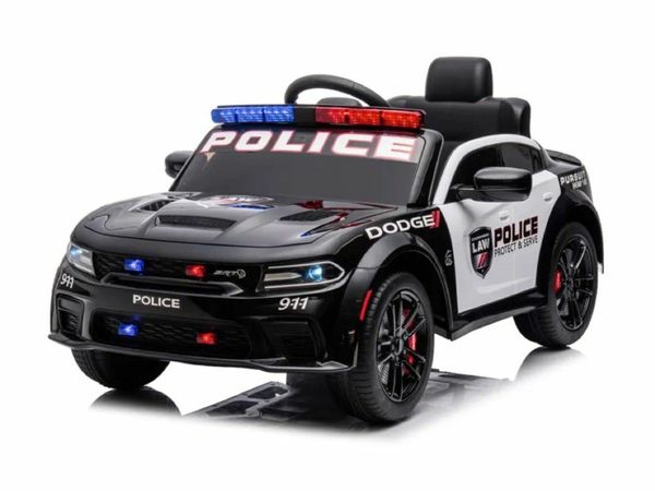 DODGE KIDS POLICE RIDE ON CAR - FREE DELIVERY