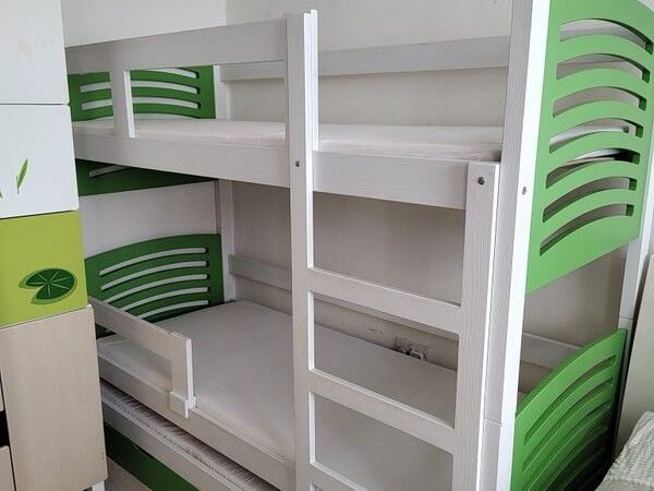 Triple Bunk Bed with storage