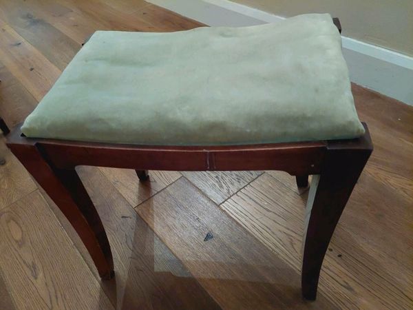Vintage solid wooden stool