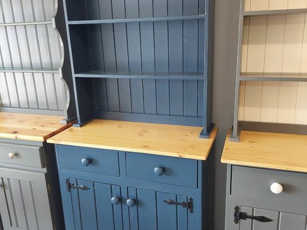 Pine kitchen dressers, pine workshop