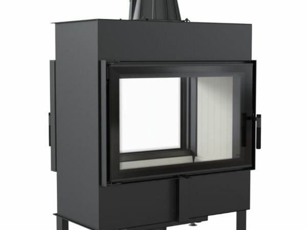 Lucy 12 kW Double Sided Insert Stove