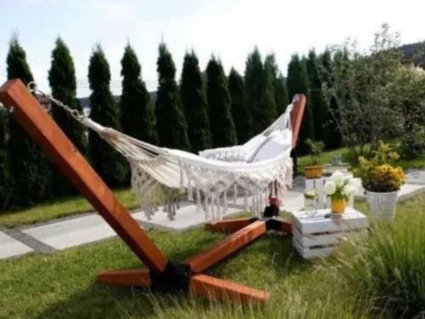 LUXURY HAMMOCK WITH STAND  - DELIVERY