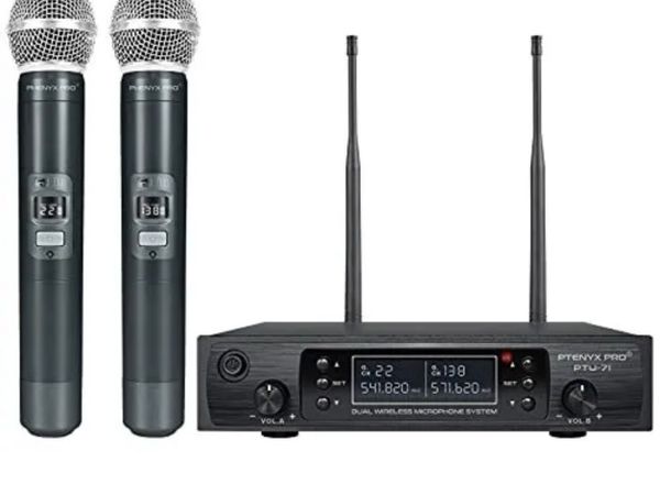 RRP€240 Phoenix Pro Wireless microphone system
