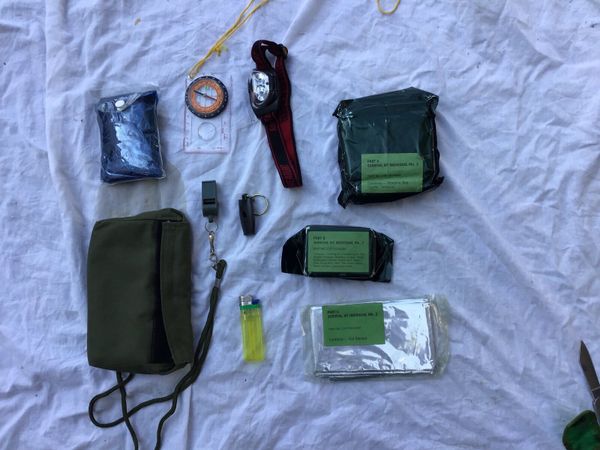 Camping / Hiking Map Reading & Safety Kit