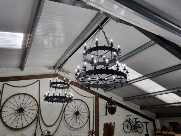 2 X-Large Gothic Chandeliers (£995 Each)