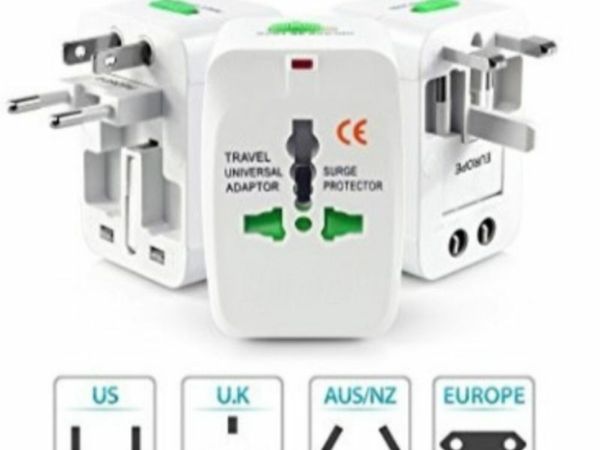 Universal Travel AC Power Charger Adapter Multiple