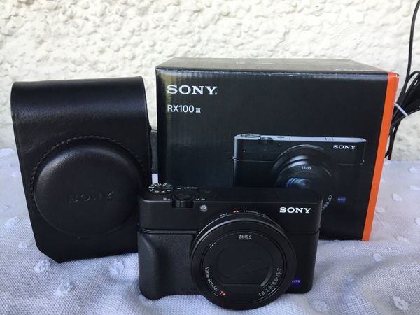 Sony RX 100 mark3 digital camera
