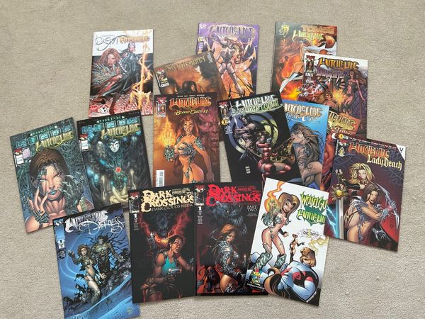 16 Witchblade Comics and crossovers number 1s