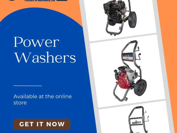 Power Washers Available !!