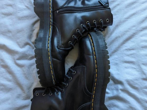 Doc Martens Jadon Smooth Leather Platform Boots