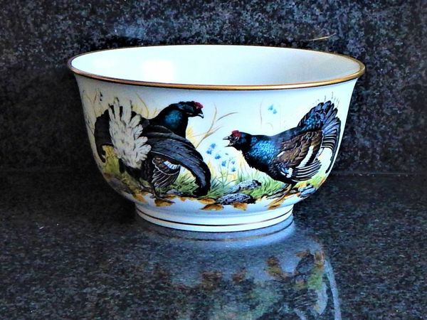 Franklin Mint 1981 Porcelain Game Bird Bowl