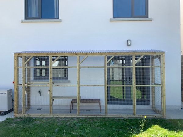 CATIO - safe space for cats (garden cat cage)