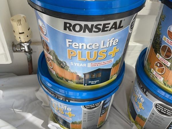 ronseal fence paint 4 x 5 litres