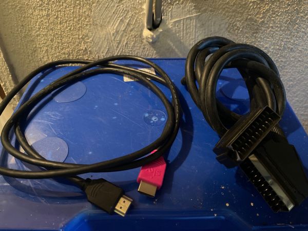 HDMI cable scart  cable and scart cable 3 extender